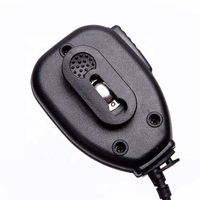 Microphone d'usine Baofeng pour UV-5R 5re 82 888S, haut-parleur portable d'épaule, noir original, CE ABS, 1 ensemble
