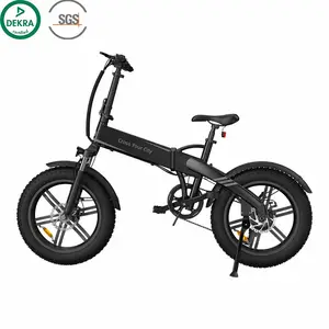智能应用新款ADO野兽20F电动脂肪轮胎山地车电动自行车ebike电动自行车折叠混合动力城市公路自行车