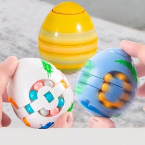 Nouveau Éducatif Somersault Gyro Cube Rotatif Magique Haricot Monstre Oeuf Doigt Gyro Décompression Jouet Oeuf Magique Fidget Jouet - Product Image 1