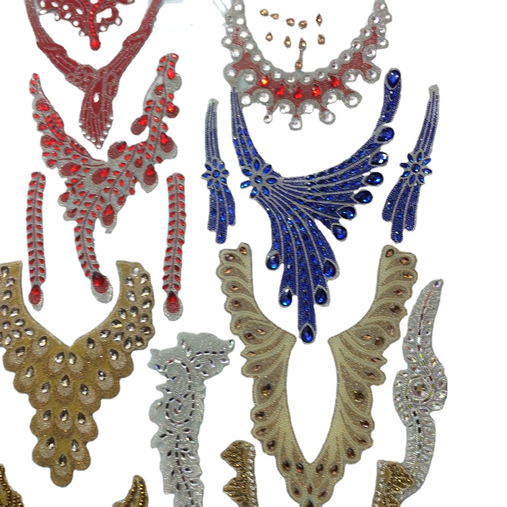 Свадебная аппликация со стразами/свадебные аппликации с поясом/Аппликации со стразами ручная вышивка