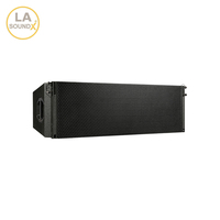 LA SOUNDX J212F Speaker Line Array 3-Way Dual 12 Inch 145dB SPL Maksimum 80 °   Cakupan Penutupan untuk Audio Profesional Tur Konser