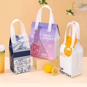 Bolsa Térmica Plegable Baoren de Envío Inmediato, Personalizable, de Tela No Tejida, para Chocolate, Sándwiches, Pasteles, Pan, Leche y Café - Product Image 5