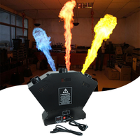 Igreslite Stage 200W Fire Flame Machine Spray Coloré 3 Mètres Haute Flamme Deux Tête Dmx Stage Fire Machine