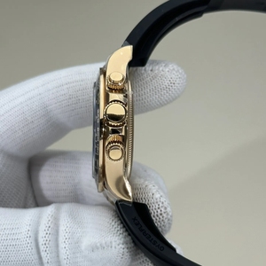 Montre VSF de luxe de haute qualité, argentée, sertie de diamants, mouvement 4130, montre mécanique décontractée pour homme - Product Image 4