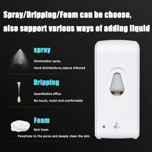 เครื่องจ่ายสบู่เหลวอัตโนมัติแบบไร้สัมผัสอัจฉริยะพร้อมเซ็นเซอร์ - Product Image 3
