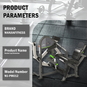 Attrezzatura <span class=keywords><strong>per</strong></span> il fitness da palestra: Macchina multifunzione 2 in 1 con carico a piastre <span class=keywords><strong>per</strong></span> estensione e flessione gambe da seduti - Product Image 2