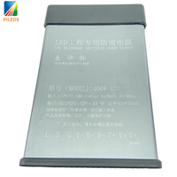 Alimentation électrique d'extérieur 12v, 24v, 400w, transformateur d'alimentation à découpage led, étanche