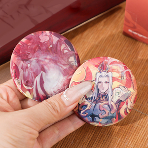 Bán buôn tùy chỉnh in logo kim loại raster huy hiệu tin tinplate pin từ Vòng huy hiệu nút cho khuyến mãi - Product Image 2