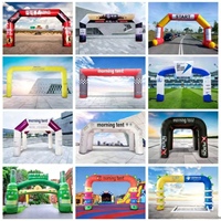 Arche gonflable publicitaire extérieure étanche pour événements et fêtes, idéale comme arche d'entrée ou de départ/arrivée de course