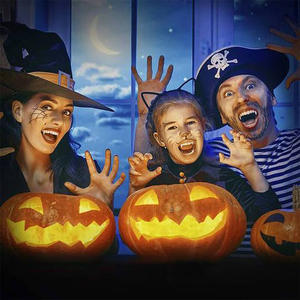 Dents de vampire rétractables en plastique, accessoires de dentition pour costumes d'Halloween, maquillage, petits dents de tigre, fausses dents de zombie - Product Image 2