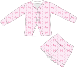 Ensemble <span class=keywords><strong>de</strong></span> yoga rose à imprimé nœud pour filles, <span class=keywords><strong>tenue</strong></span> <span class=keywords><strong>de</strong></span> sport pour enfants, idéal pour le jeu actif et la pratique - Product Image 2