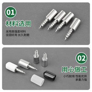 Soportes de Repisa GQK de Hierro con Tornillos Autoperforantes Integrados para Muebles y Gabinetes - Diseño Moderno y Simple, Resistente y Duradero - Product Image 5