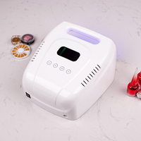 Sèche-ongles sans fil dégradé Pro Cure sans fil 96w LED lampe UV accepter lampe à ongles de marque privée pour Salon de manucure