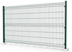 Panneau de clôture incurvé 3D pour les routes urbaines et les parcs publics, sert de barrières piétonnes et de zonage décoratif - Product Image 2