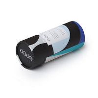 Boîte cylindrique de luxe pour bougies avec poignée, emballage haut de gamme pour bougies, tube en papier avec ruban