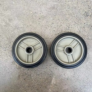 Plowing <b>Wheel</b> Weight 4-Inch Belt Driven Air Compressor <b>Caster</b> Replacement Part - Product Image 3