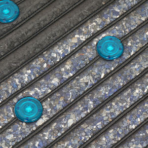 Decavem PEMF Fóton infravermelho distante aquecimento massagem fisioterapia ânion chakra Cristal Pedras preciosas Ametista arco-íris esteira colchão - Product Image 5