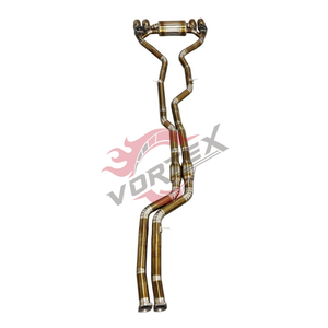Échappement Catback Vortex Titanium Valvetronic pour BMW M3 F80 M4 F82 F83 3.0T 2014–2020 Léger et sans bruit de drone - Product Image 3