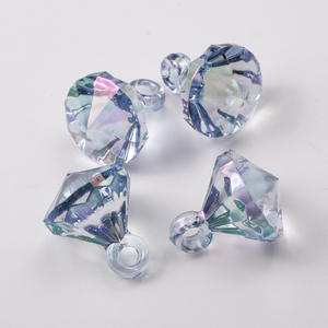 Colorful <b>Acrylic</b> <b>Plastic</b> <b>Lucite</b> Loose <b>Beads</b> High Transparent DIY Modern 15x21mm Jewelry Making - Product Image 6