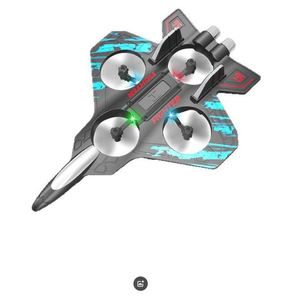 Avion RC en gros pour enfants et adultes débutants – Avion de jouet télécommandé LED avec fonction de vol stationnaire automatique – Jouet avion de chasse - Product Image 5