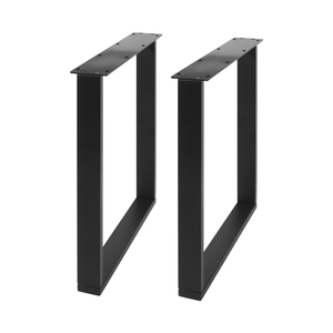 Gran oferta, patas de mesa de Metal de hierro fundido de acero modernas desmontables, marco de escritorio en forma de oficina Industrial negro para sala de estar al aire libre - Product Image 2