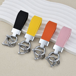 Portachiavi a T Corto in Metallo per Veicoli Elettrici, Accessorio da Uomo, Ciondolo Portachiavi Inciso - Product Image 2