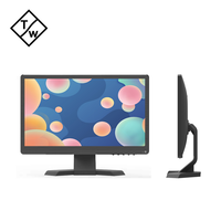 Support mural OEM 1080P moniteur LED de bureau 15.6 pouces écran d'ordinateur moniteur PC