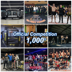 Cage <span class=keywords><strong>de</strong></span> combat MMA-ONEMAX entièrement équipée - Tailles <span class=keywords><strong>de</strong></span> 20 à 30 pieds avec tapis <span class=keywords><strong>de</strong></span> puzzle et couverture en PVC pour <span class=keywords><strong>salle</strong></span> <span class=keywords><strong>de</strong></span> <span class=keywords><strong>sport</strong></span> / <span class=keywords><strong>salle</strong></span> <span class=keywords><strong>de</strong></span> <span class=keywords><strong>boxe</strong></span> / dojo - Product Image 5