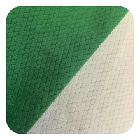 Nouveau design, tissu en maille respirante à double face, 100% polyester, 155 GSM, avec œillets diamantés, pour vêtements de sport, athlétisme