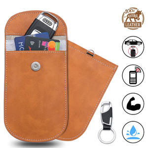 Estuche Protector de Señal RFID para Automóvil, <span class=keywords><strong>Bloqueador</strong></span> Anti-Hackeo, Bolsa Anti-Robo, Bolsa Faraday para Llaves, Protector de Jaula Faraday con Clip - Product Image 6