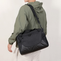 Sac de voyage Oxford double compartiment hydrofuge avec compartiment à chaussures, multi-poches, léger, anti-rayures, sac de week-end