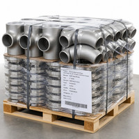 Raccords de tuyauterie en acier au carbone A105 A234 WPB pour pétrole et gaz, conformes ASME B16.5 B16.9 : Coude à 90 degrés, T égal, Col de soudure, Brides - Vente en gros
