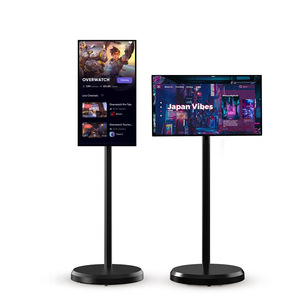 TV LED Smart Android 12 da 21,5 Pollici, 4+64Gb, Display HD 1080P, <span class=keywords><strong>Televisore</strong></span> <span class=keywords><strong>Mobile</strong></span> per Casa e Gaming, Disponibile anche in Versioni da 32 e 27 Pollici - Product Image 1