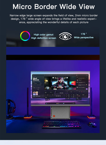 U-l-tra Thin 23.<strong>8</strong> 27 Inch Desktop All-in-one N95 N100 I5 I7 <strong>Computer</strong> <strong>8</strong>.5mm Thin All Aluminum <strong>Computer</strong> PC Monoblock - Product Image 3