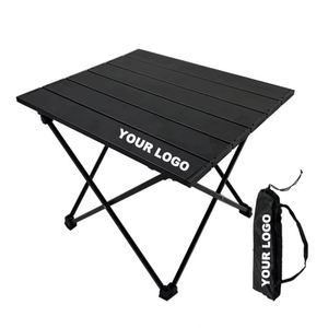 Table et chaises pliantes modernes ZS99 en alliage d'aluminium pour l'extérieur, portables, durables, pour camping et pique-niques, avec sac de transport - Product Image 1