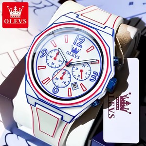 OLEVS 5622 relojes impermeables moda hombres muñeca alta calidad tendencia <span class=keywords><strong>Manga</strong></span> reloj hombres marca superior Original Casual diseño Relojes - Product Image 1