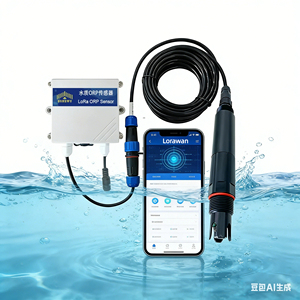 Kit de capteur ORP sans fil LoRaWAN ZONEWU, sonde de qualité de l'eau pour les processus industriels et les systèmes d'eau circulante - Product Image 4