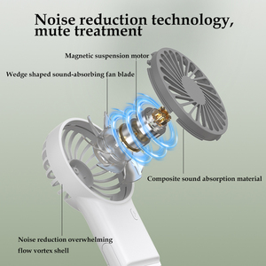 2025 nouveauté Mini vent refroidissement à l'air main ventilateur Usb ventilateur Portable bureau Rechargeable ventilateur de poche min avec <span class=keywords><strong>crochet</strong></span> - Product Image 3
