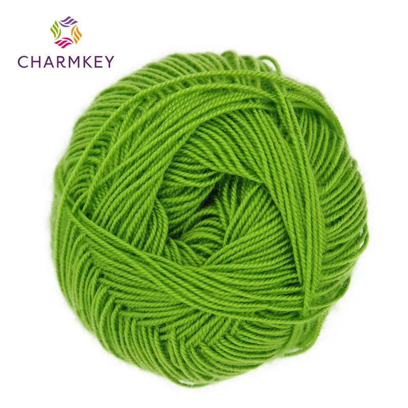 How Selling Wholesale Knitting Yarn Super Smooth Soft Hand Knitting 100% Acrylic Yarn For Crochet.