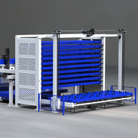 Sistema de Almacenamiento Automatizado Inteligente de Acero con Capacidad de 3T/Nivel, Certificado CE/ISO, Sistema AS/RS para Manejo de Tuberías y Láminas Industriales