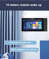 Anjielo – panneau tactile intelligent en aluminium, haute définition 6.8, prend en charge 6 langues, commandes vocales interactives, Zigbee Smart Life
