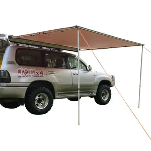 Hot Sell Waterdichte Canvas Intrekbare Zijluifel Voor Auto 'S Outdoor Camping Benodigdheden Luifel Zijwand Te Koop
