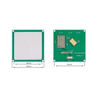 Lector RFID de Control de Acceso USB HECERE ISO 18000-6C 860-960MHz, EPC GEN 2, Largo Alcance 1-2m, Módulo UHF