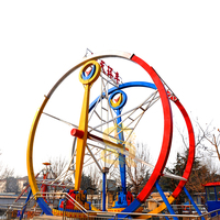 Manège en forme d'anneau populaire, équipement d'amusement de haute qualité à prix abordable, idéal pour les parcs à thème et les aires de jeux