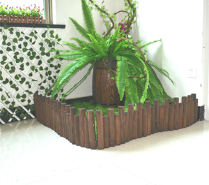 Clôture à fleurs en bois naturel de <span class=keywords><strong>sapin</strong></span>, vente en gros, jardin d'extérieur, petite clôture en bois, - Product Image 5