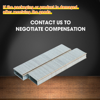 Metal Nail T Brads Series T50 Furniture Hardware Wood Fastener Staple Hot Sale Standard Silver