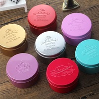 Boîte en métal personnalisée avec impression en relief, ronde ou carrée, vide, en fer blanc, pour emballage de cadeaux de mariage, bonbons, biscuits, bijoux