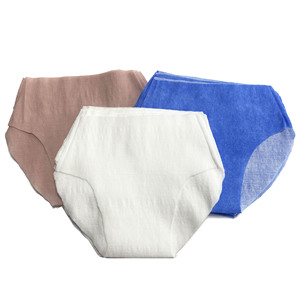 High Waist Disposable Postpartum <strong>Underwear</strong>-Cross Style Waterproof Stretch Breathable Nonwoven Spandex Elastic <strong>Panties</strong> For <strong>Women</strong> - Product Image 1