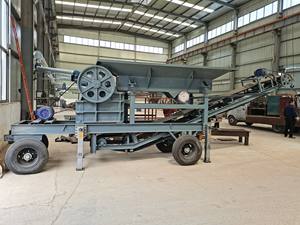 Мобильная щековая дробилка для измельчения медной руды и твердых пород, в продаже - Product Image 2