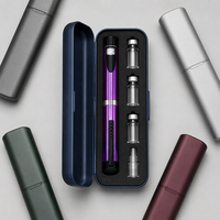 Kit de Mesure de Précision Réglable V1-V3 avec Corps en Verre, Distributeur de Liquide Réutilisable Écologique à Bouchon à Vis